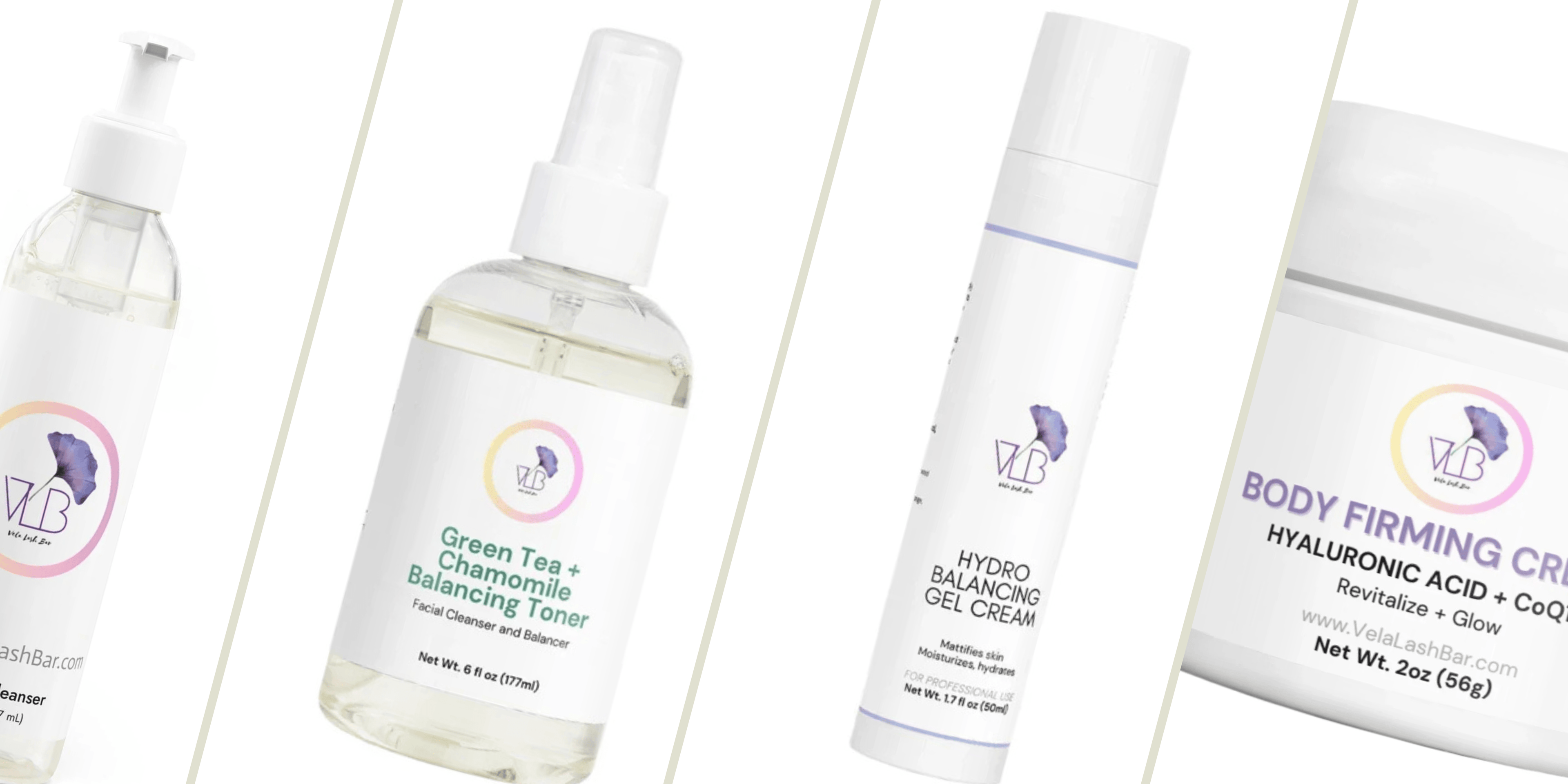 Facial Products - Vela Lash Bar