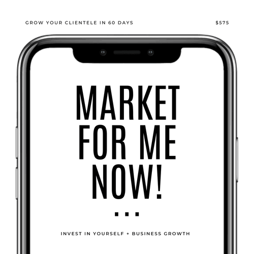 Vela Lash Bar marketing service on phone screen helping grow beauty clientele fast for business growth