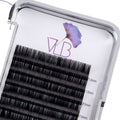 Vela Lash Bar D curl lash trays featuring ultra-soft lashes in various lengths for stunning volume lashes