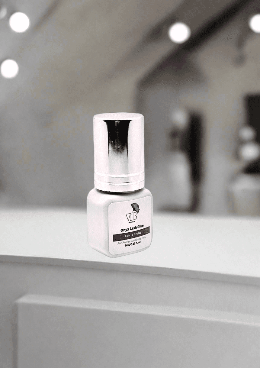 Vela Lash Bar Eyelash Extension Adhesive bottle designed for long-lasting lash application